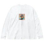 アニマルズのサーフィンモグラ Big Long Sleeve T-Shirt