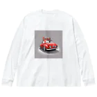 まひる3のあかい車グッツ Big Long Sleeve T-Shirt