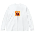 Apollo-0918のオヤツを強請るシバ犬 Big Long Sleeve T-Shirt