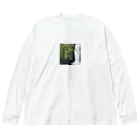 Innovat-Leapの滝がきれい Big Long Sleeve T-Shirt