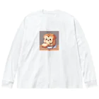 mofu mofu309の食パンポポロ　マドリード　板橋　AJ Big Long Sleeve T-Shirt