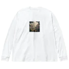 アーミタイの景色がきれいな町のイラストグッズ Big Long Sleeve T-Shirt