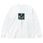 H-Maddyの世界ランドマーク・オデッセイ Big Long Sleeve T-Shirt