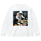 宇宙開発デザイン科のスペースクッキング炒飯編 Big Long Sleeve T-Shirt