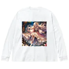 Sesilionの星の精霊の夜舞 Dance of the Star Spirit Big Long Sleeve T-Shirt