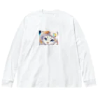 ポジパレード 🎉のムーンシャインタイガリーナ Big Long Sleeve T-Shirt