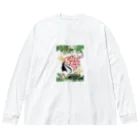 cammy_のLIVING IN HARMONY WITH NATURE Big Long Sleeve T-Shirt