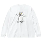 TAKE-TONのさんぽねこ Big Long Sleeve T-Shirt