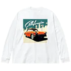 めそぽのカリフォルニアのオレンジの車 Big Long Sleeve T-Shirt