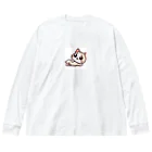 active-msk2のゆるキャット Big Long Sleeve T-Shirt