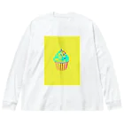 おしょーゆのソフトクリーム ビッグシルエットロングスリーブTシャツ