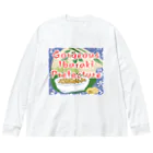 全国ご当地名産good+Sの【茨城県】ご当地名産デザイングッズ Big Long Sleeve T-Shirt