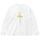 Tina97710のサバンナジラフ Big Long Sleeve T-Shirt