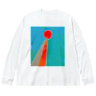 水草の太陽へと至る塔 Big Long Sleeve T-Shirt