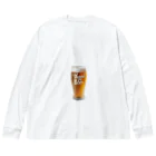 BEER7のビールに　ありがとう ビッグシルエットロングスリーブTシャツ