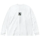 Takesiyyの未来のジーンズ: インダストリアル・ファッション Big Long Sleeve T-Shirt