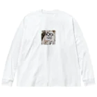 mofu mofu309のコンタクトにしたでいらんわ Big Long Sleeve T-Shirt