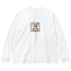 Yumenojitugen2023のラッテちゃん Big Long Sleeve T-Shirt