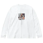 mofu mofu309のこのキャロットケーキ美味しそうだね Big Long Sleeve T-Shirt