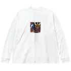 ５６アイテムズの神獣麒麟降臨 Big Long Sleeve T-Shirt