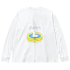 mochyのよわむしあひるくん ビッグシルエットロングスリーブTシャツ