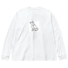 abiko328の柴犬トレジャーズ　ブラック Big Long Sleeve T-Shirt