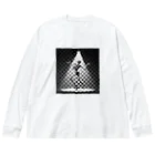 暇素人SHOPのスケルトンパフォーマー Big Long Sleeve T-Shirt