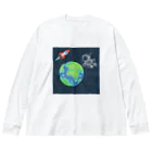 あいいろのキュートな宇宙飛行士 Big Long Sleeve T-Shirt