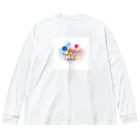 Gaia BellydancersのOlivia-平和- Big Long Sleeve T-Shirt