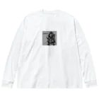 MOnaの渋い 侍 Big Long Sleeve T-Shirt