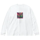 ranranのグリーンソファーのある風景 Big Long Sleeve T-Shirt