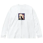 gin-nanaのチームわんにゃん Big Long Sleeve T-Shirt