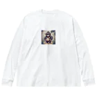 alpha-galleryのゴリラーず Big Long Sleeve T-Shirt