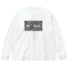 heymar の HEYMARロゴ　黒 Big Long Sleeve T-Shirt