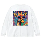 Anniversary TRIBEのパーリーキリン Big Long Sleeve T-Shirt