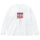 momoka_momoのカクテル Big Long Sleeve T-Shirt