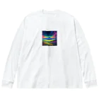 G7のショップのエーテルリーフ イルミネーションデスクライト Big Long Sleeve T-Shirt