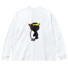 洗拓機のイワトビペンギン Big Long Sleeve T-Shirt