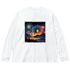 minimuniのＪ・HANABI Big Long Sleeve T-Shirt