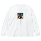 fmk235のYAKITORIHERO Big Long Sleeve T-Shirt