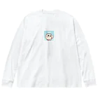 CatMonkのふわもふ猫Uuh Big Long Sleeve T-Shirt