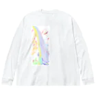 k..m 8888のスピリチュアルアートm..k1111 Big Long Sleeve T-Shirt