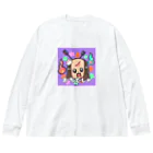 Shou3s-Storeのおちむしゃシリーズ Big Long Sleeve T-Shirt