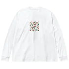 MihashiMYの可愛いクリスマスグッズ　 Big Long Sleeve T-Shirt