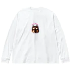 Cutie connectの双子のウサ耳 Big Long Sleeve T-Shirt