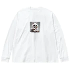 しろあらいぐまのラックスくんのラックスくん Big Long Sleeve T-Shirt