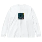 ゆっこの曲線 ビッグシルエットロングスリーブTシャツ