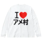 I LOVE SHOPのI LOVE アメ村 Big Long Sleeve T-Shirt