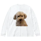 hijikiikijihの複雑な犬うめちゃん ビッグシルエットロングスリーブTシャツ