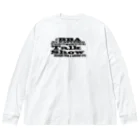 Heard mental Storeの#BBAになってもよろしくね　文字 Big Long Sleeve T-Shirt